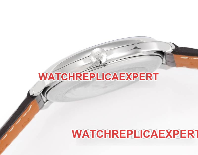 Longines collectible watch XC factory famous craftsman silver white dialL888 mechanical movementleather strap model side live photo