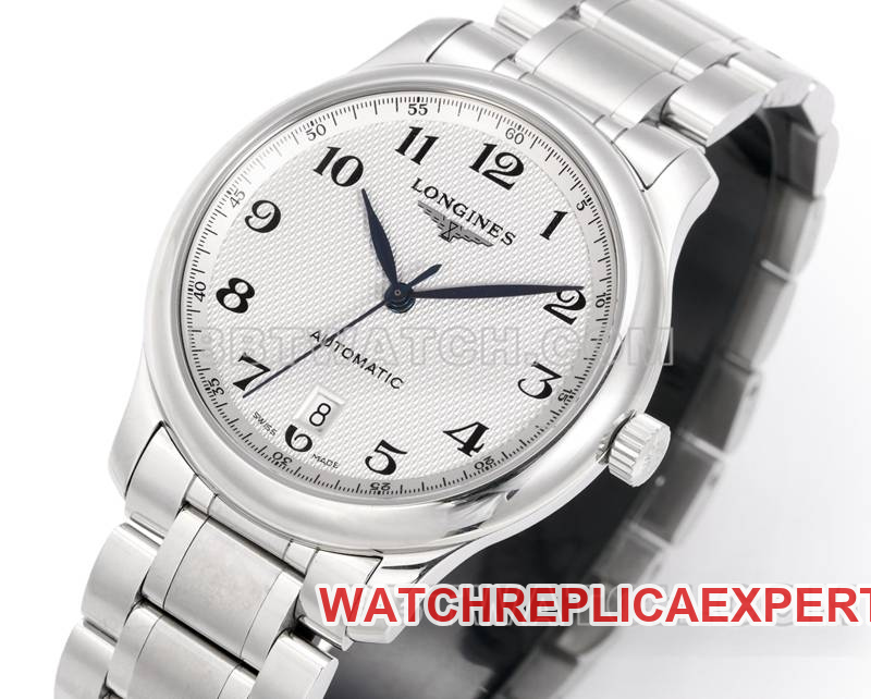 Longines1:1replica watch XC factory famous craftsman silver white dialL888mechanical movementsteel bracelet model front live photo