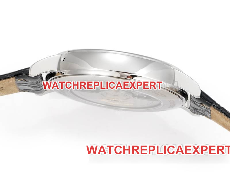 Longines collectible watch XC factory elegant 40mmsilver dialL888mechanical movementleather strap model side live photo
