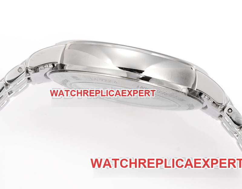Longines collectible watch XC factory elegant 40mm white dialL888mechanical movementsteel bracelet model side live photo