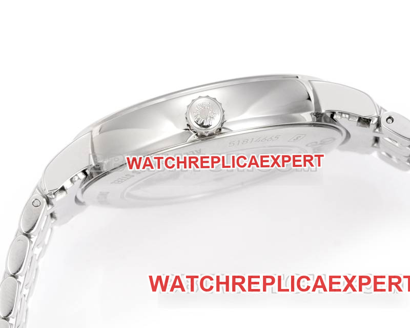 Longines watch XC factory elegant 40mm blue dialL888 mechanical movementsteel bracelet model side live photo