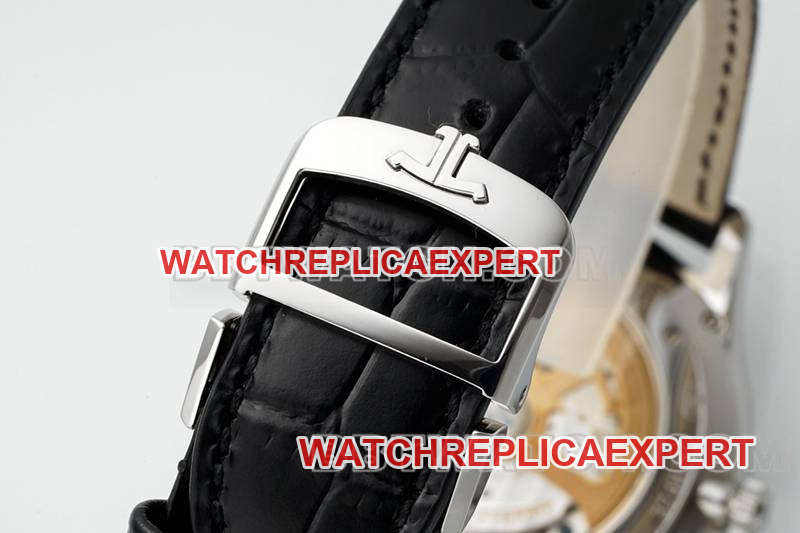 Jaeger-LeCoultre's collectible Watch: APS Factory Ultra-Thin Master 896 Caliber with Power Reserve, Mechanical Strap—Actual Photos of the Strap
