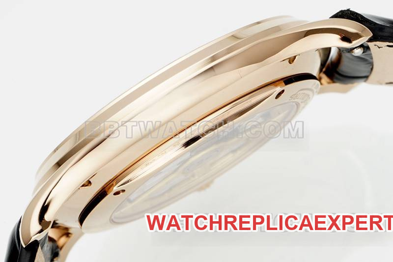 Jaeger-LeCoultre collectible watches APS factory ultra-thin master rose gold 896 movement power reserve mechanical belt models side actual photo