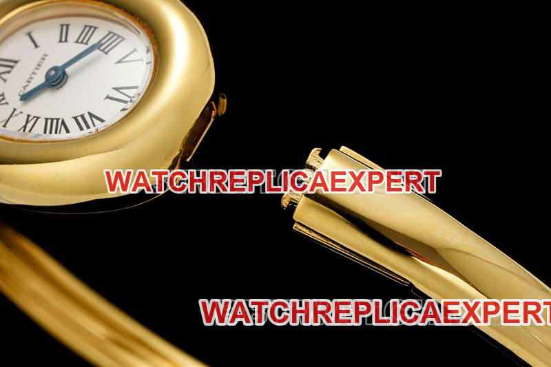 Cartier collectible watch BLS factory bathtub 16 size quartz bracelet watch front live photo