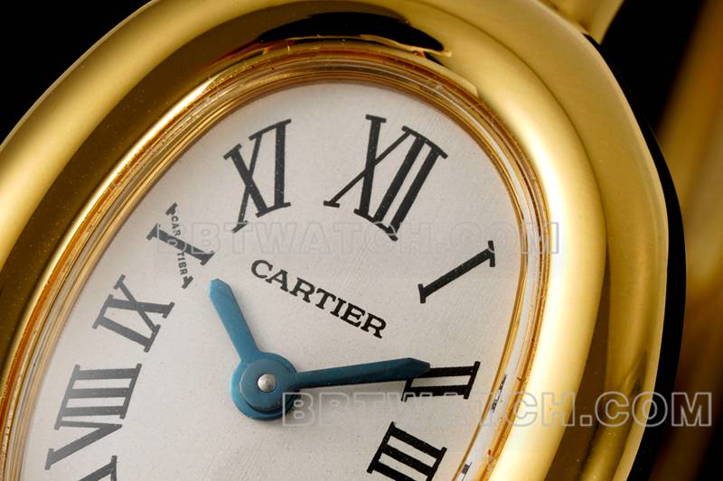 Cartier collectible watch BLS factory bathtub 16 size quartz bracelet watch front live photo