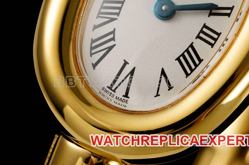 Cartier collectible watch BLS factory bathtub 16 size quartz bracelet watch front live photo