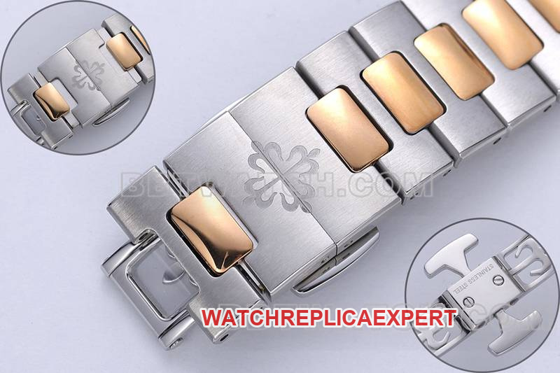 Patek Philippe collectible watch PPF Factory45MMblue dial mechanical gold steel bracelet model 5821braceletlive photos