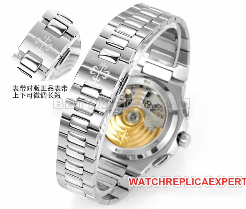 Sporty elegant top-tier watch P1 factory Patek Philippeblue dial mechanical steel bracelet model 5990braceletlive photos