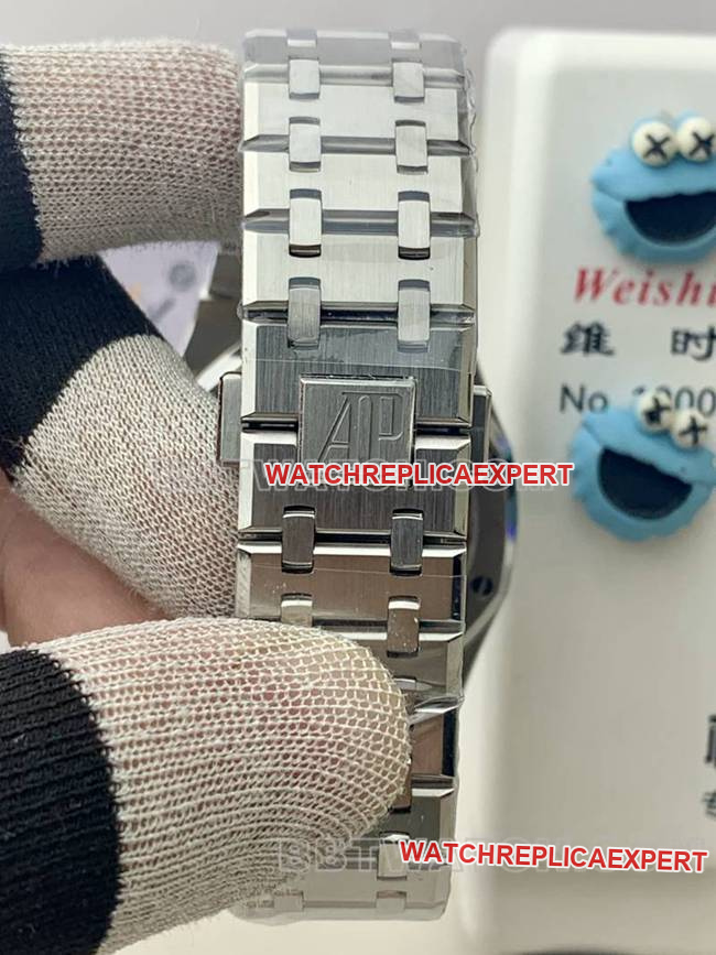 1:1replica watch Royal Oak BLS factory Audemars Piguetgreen dial mechanical 26420braceletlive photos