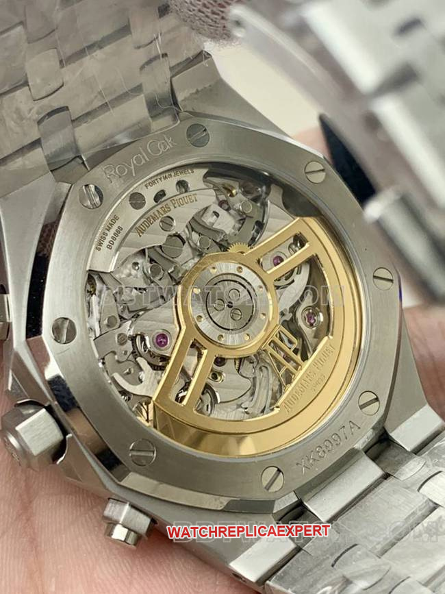 Watch Royal OakBLS Factory Audemars Piguet Purple Disc Mechanical 26420front live photo