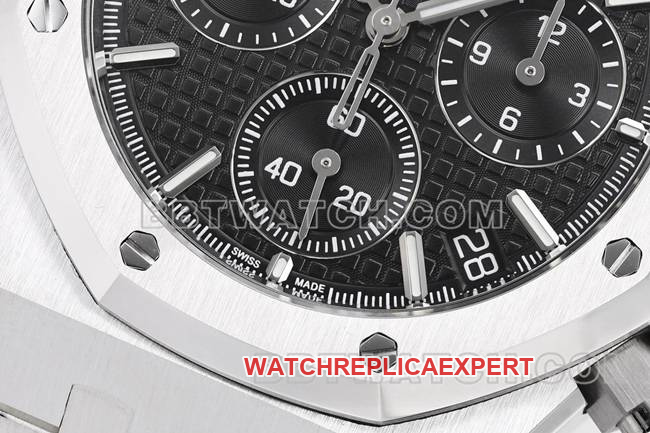 collectible watches ZF FactoryRoyal OakAudemars Piguetblack dial mechanical 26240front live photo