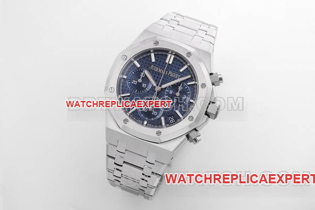 Watch ZF Factory Audemars Piguet Royal Oak Blue Dial Mechanical 26240 - Front Real Shot