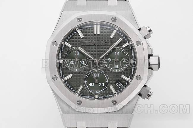 collectible Watches ZF Factory Royal Oak Audemars Piguet Gray Plate Mechanical 26240 Front Actual Picture