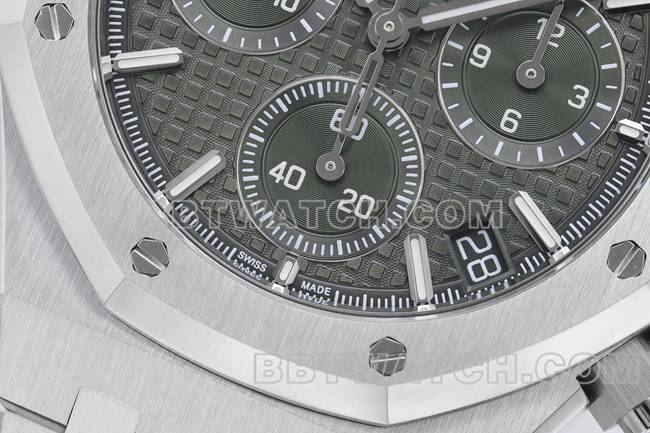 collectible Watches ZF Factory Royal Oak Audemars Piguet Gray Plate Mechanical 26240 Front Actual Picture