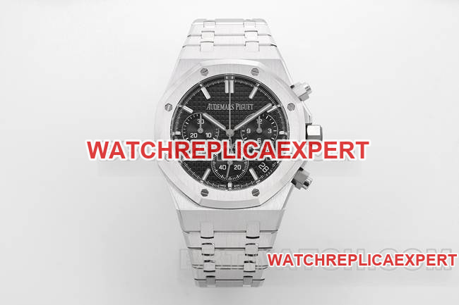 collectible watches ZF FactoryRoyal OakAudemars Piguetblack dial mechanical 26240front live photo