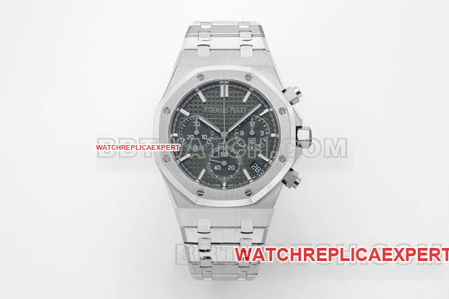 collectible Watches ZF Factory Royal Oak Audemars Piguet Gray Plate Mechanical 26240 Front Actual Picture