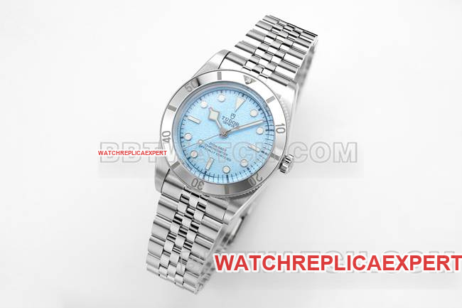 collectible watch Tudor Biwan ZF factory blue dial54 type M79000front live photo
