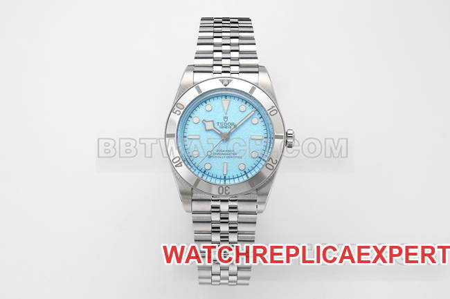 collectible watch Tudor Biwan ZF factory blue dial54 type M79000front live photo