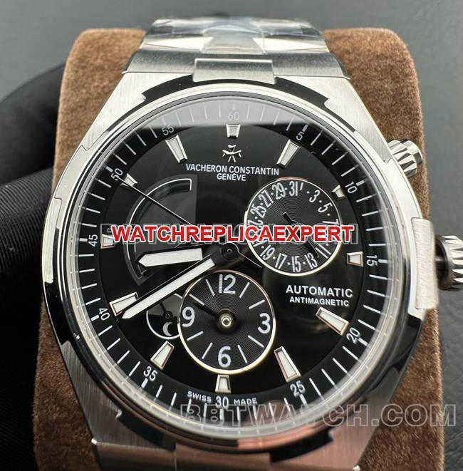 collectible watch 9F factory Vacheron Constantinblack dial mechanical 47450front live photo