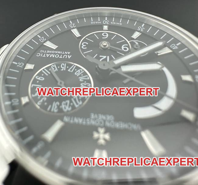 collectible watch 9F factory Vacheron Constantinblack dial mechanical 47450front live photo