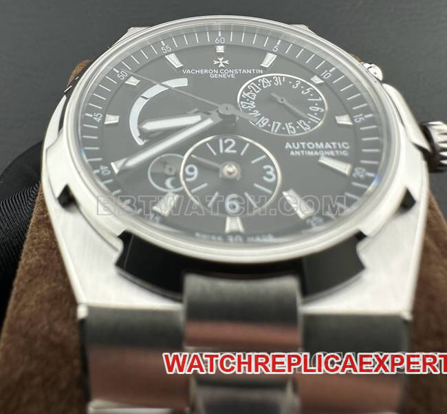 collectible watch 9F factory Vacheron Constantinblack dial mechanical 47450front live photo