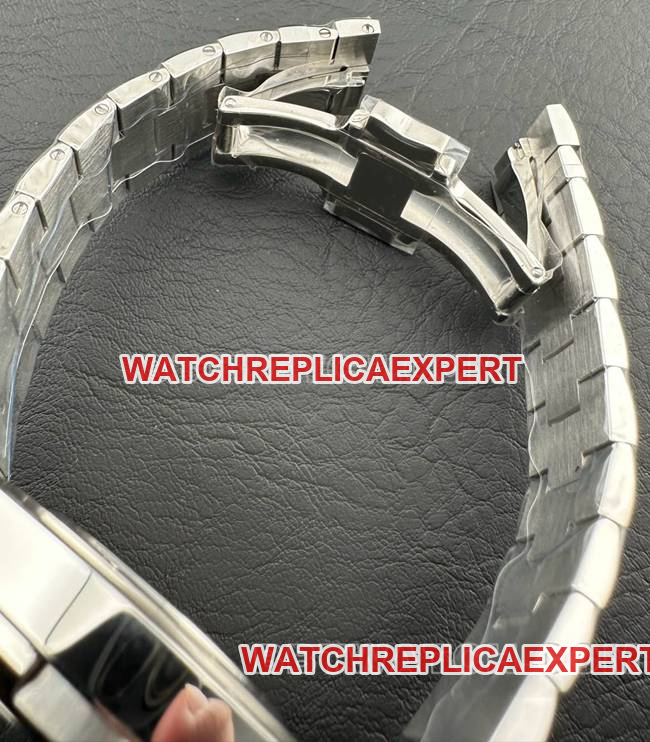 collectible watch 9F factory Vacheron Constantinblack dial mechanical 47450braceletlive photos
