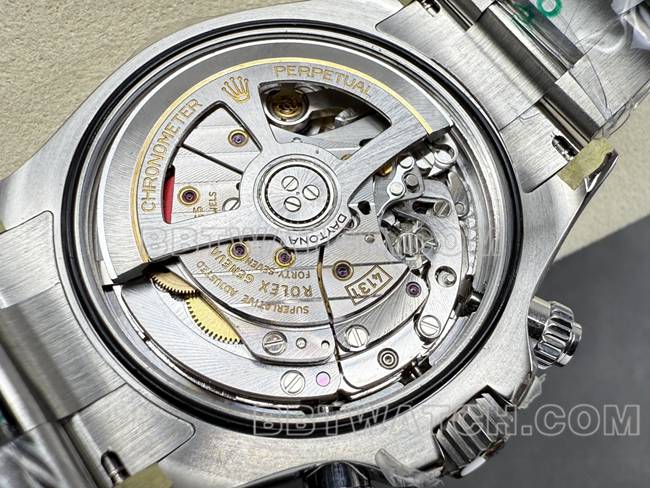 Watches Daytona UFO Factory Rolex White Plate 4131 Mechanical Back Actual Pictures