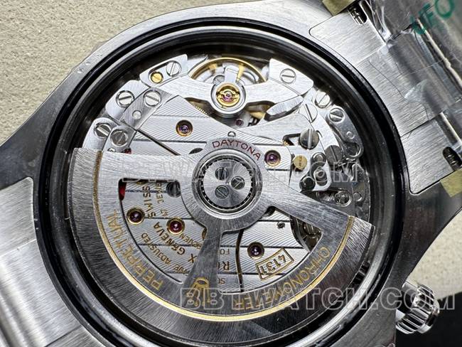 collectible watch DaytonaUFO factory Rolexblack dial4131 mechanical caseback live photo