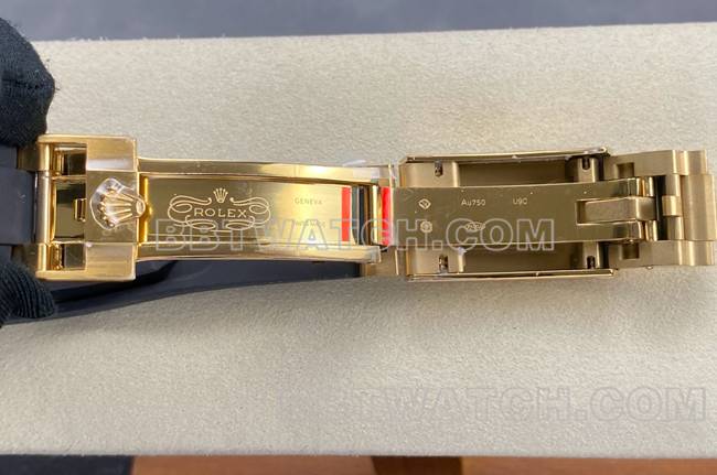 top-tier watch DaytonaUFO factory Rolexyellow gold shell gold plate 4131 mechanical clasplive photos
