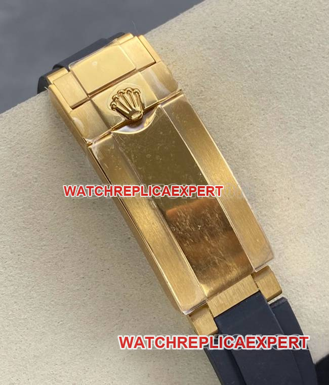 Watch: Daytona "UFO" Factory Rolex with Gold Case and Meteorite Dial, 4131 Mechanical Movement, Bracelet—Actual Photos