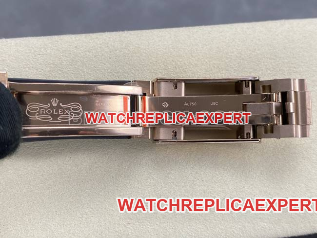 collectible watch UFO factory DaytonaRolexrose gold case meteorite disc 4131 mechanical clasplive photos