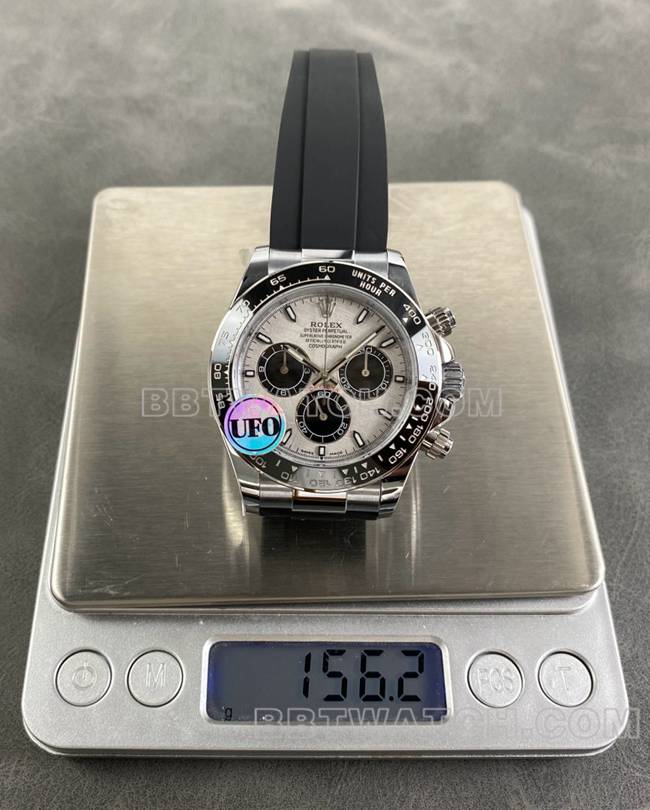 top-tier watch UFO factory DaytonaRolex meteorite disc 4131 mechanical weight live photos