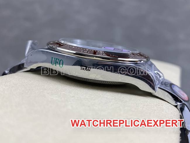 collectible watch UFO factory DaytonaRolex Ice Landi 4131 mechanical side live photo