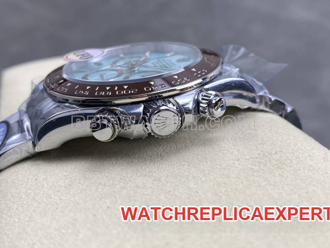 collectible watch UFO factory DaytonaRolex Ice Landi 4131 mechanical side live photo