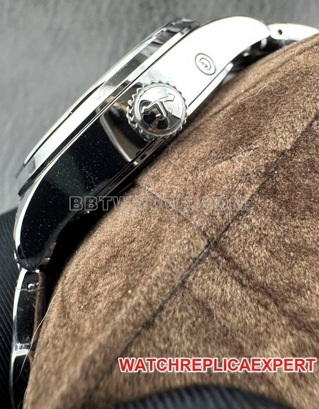 watch Jaeger-LeCoultre9F factory master black dial mechanical 1428421side live photo