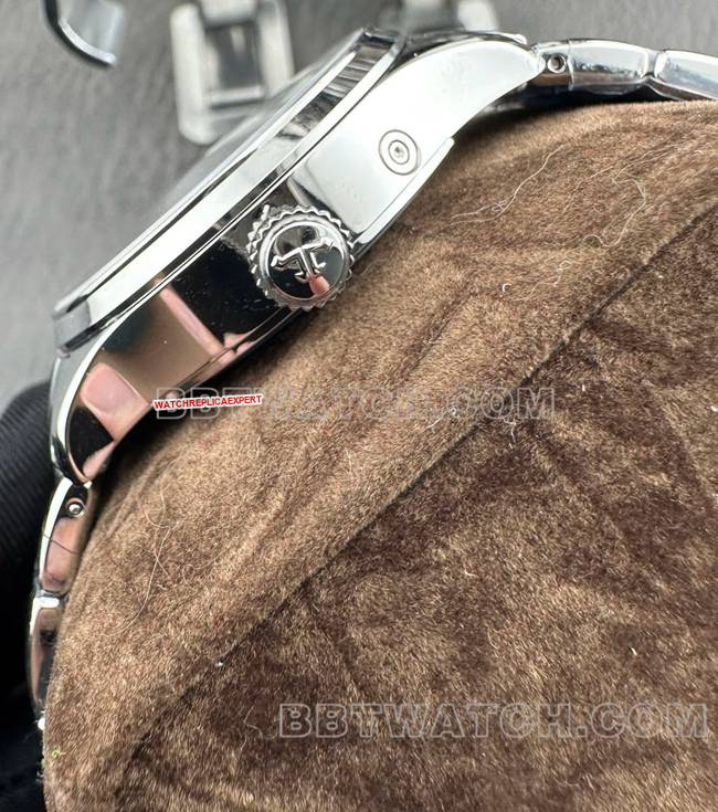collectible watch Jaeger-LeCoultre9F factory master silver dial mechanical 1428421side live photo