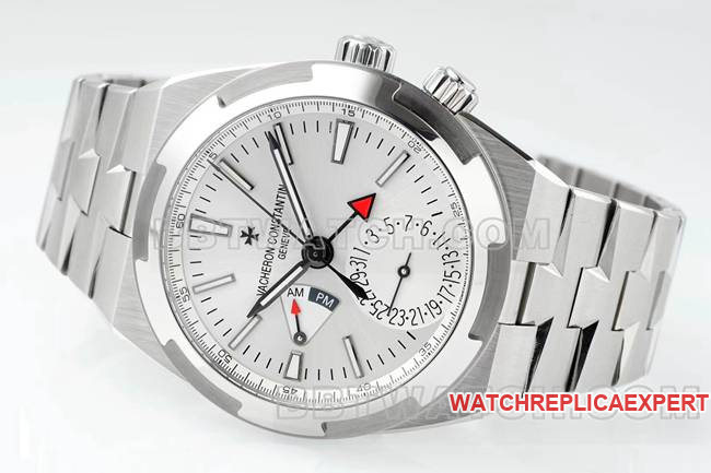 top-tier watch Vacheron ConstantinV9 Factory across the world silver dial mechanical 7920Vfront live photo