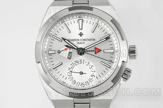 top-tier watch Vacheron ConstantinV9 Factory across the world silver dial mechanical 7920Vfront live photo