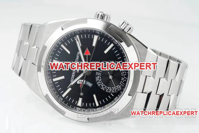 collectible watch Vacheron ConstantinV9 Factory across the world black dial mechanical 7920Vfront live photo