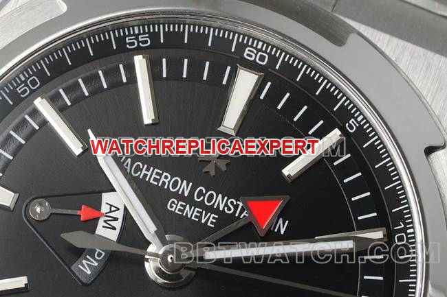 collectible watch Vacheron ConstantinV9 Factory across the world black dial mechanical 7920Vfront live photo