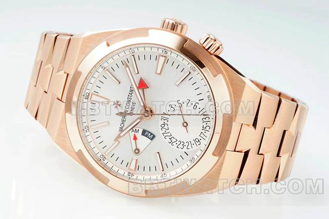 1:1replica watch Vacheron ConstantinV9 Factory across the world rose goldsilver dial mechanical 7920Vfront live photo