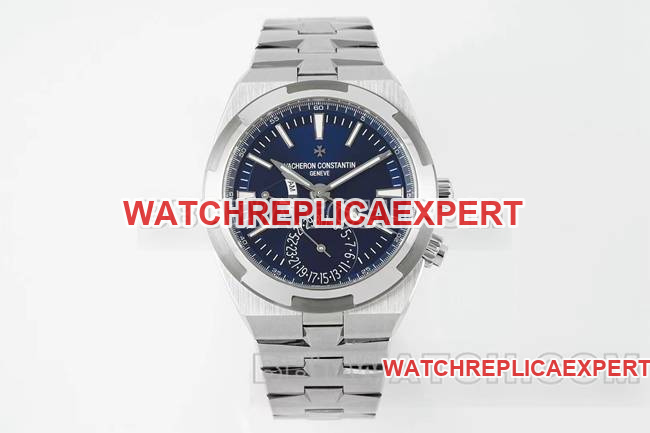 collectible watch Vacheron ConstantinV9 Factory Across the World blue dial mechanical 7920Vfront live photo