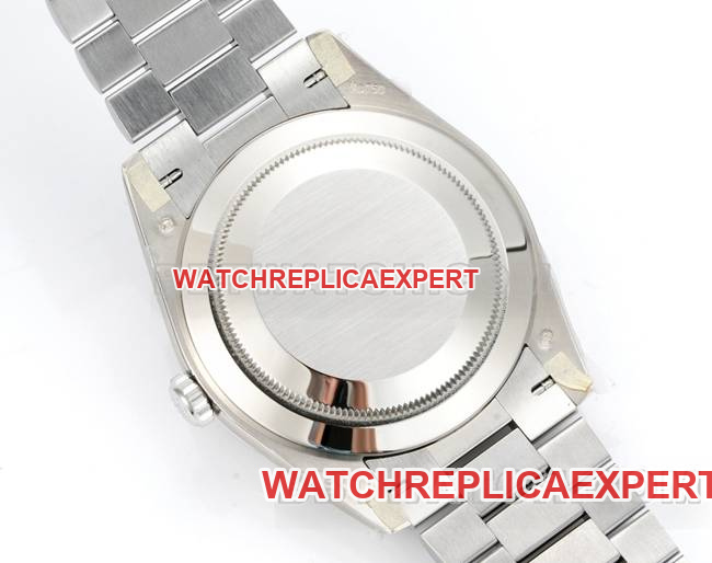 collectible watch PPM factory RolexDay-Date mechanical silver dialcaseback live photo