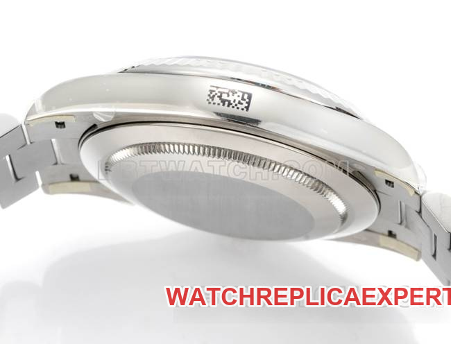1:1replica watch PPM factory RolexDay-Date mechanical ice blue dial Roman numerals side live photo