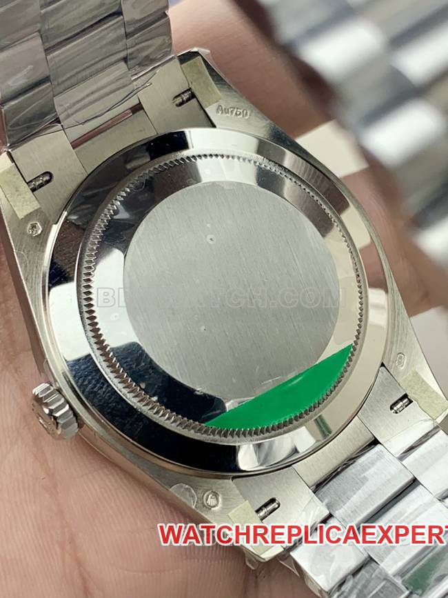 top-tier watch Day-DatePPM factory Rolex mechanical green dialcaseback live photo