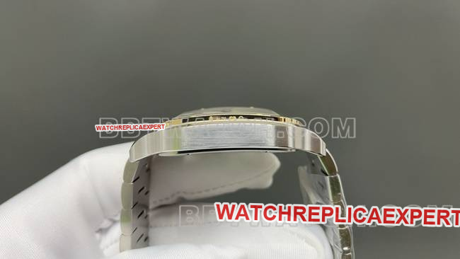 collectible watch CartierMLF factory Santos yellow hollow disc mechanical side live photo