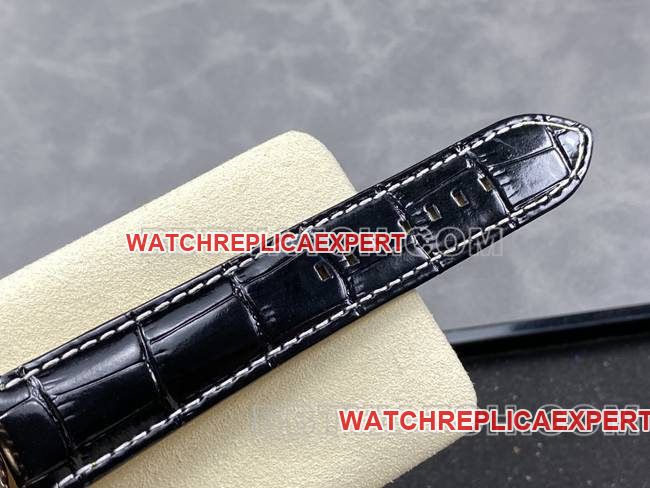 collectible watch aviation chronographBLS factory Breitlingrose gold silver gray plate leather strap model braceletlive photos