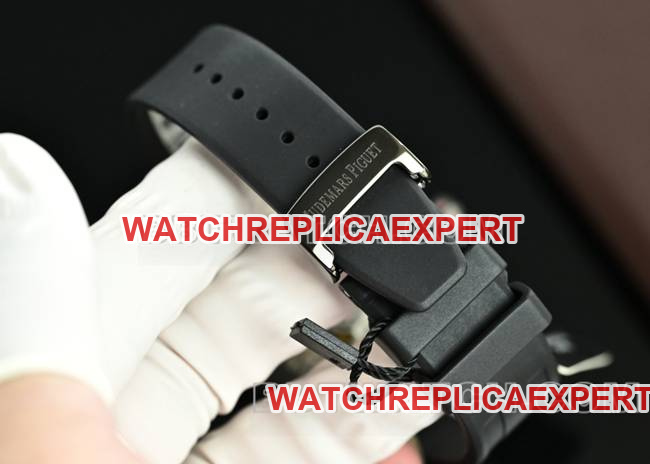 top-tier watch Royal OakDiW factory Audemars Piguet carbon fiber red needle 15500braceletlive photos