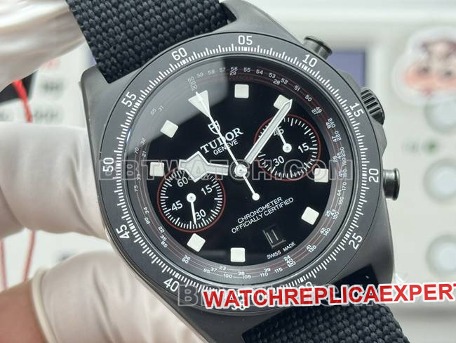 top-tier watch collar submersible V+ factory Tudor white 7750 mechanical front live photo
