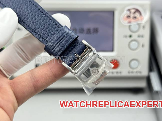 collectible watches Portofino GR factory universal white disk blue belt models buckle actual photo